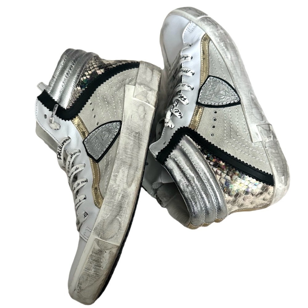 Philippe Model Prsx Python Mixage Sneakers Size 3… - image 4